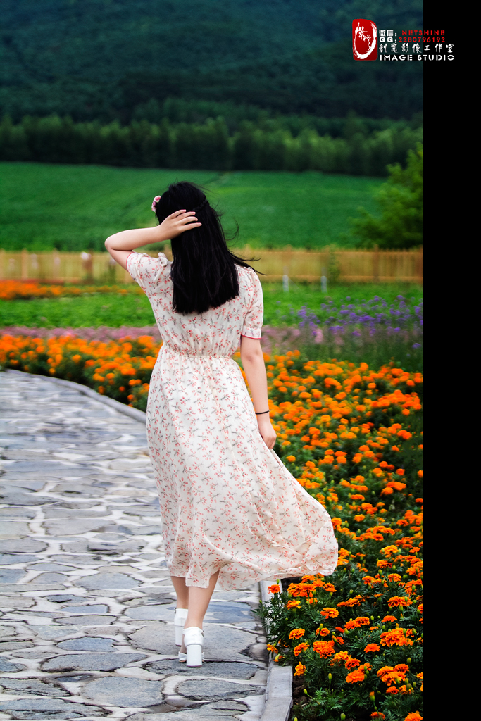 【你的背影】紫枫外拍人像